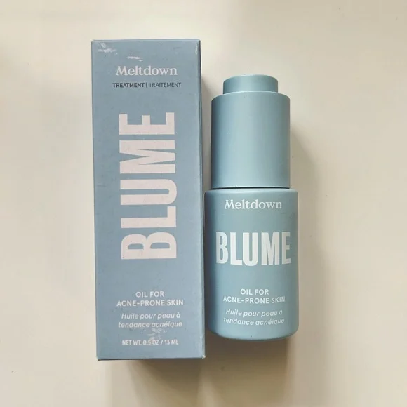 NWT Blume Meltdown Acne Oil for Acne-Prone Skin 0.5oz - Picture 1 of 6